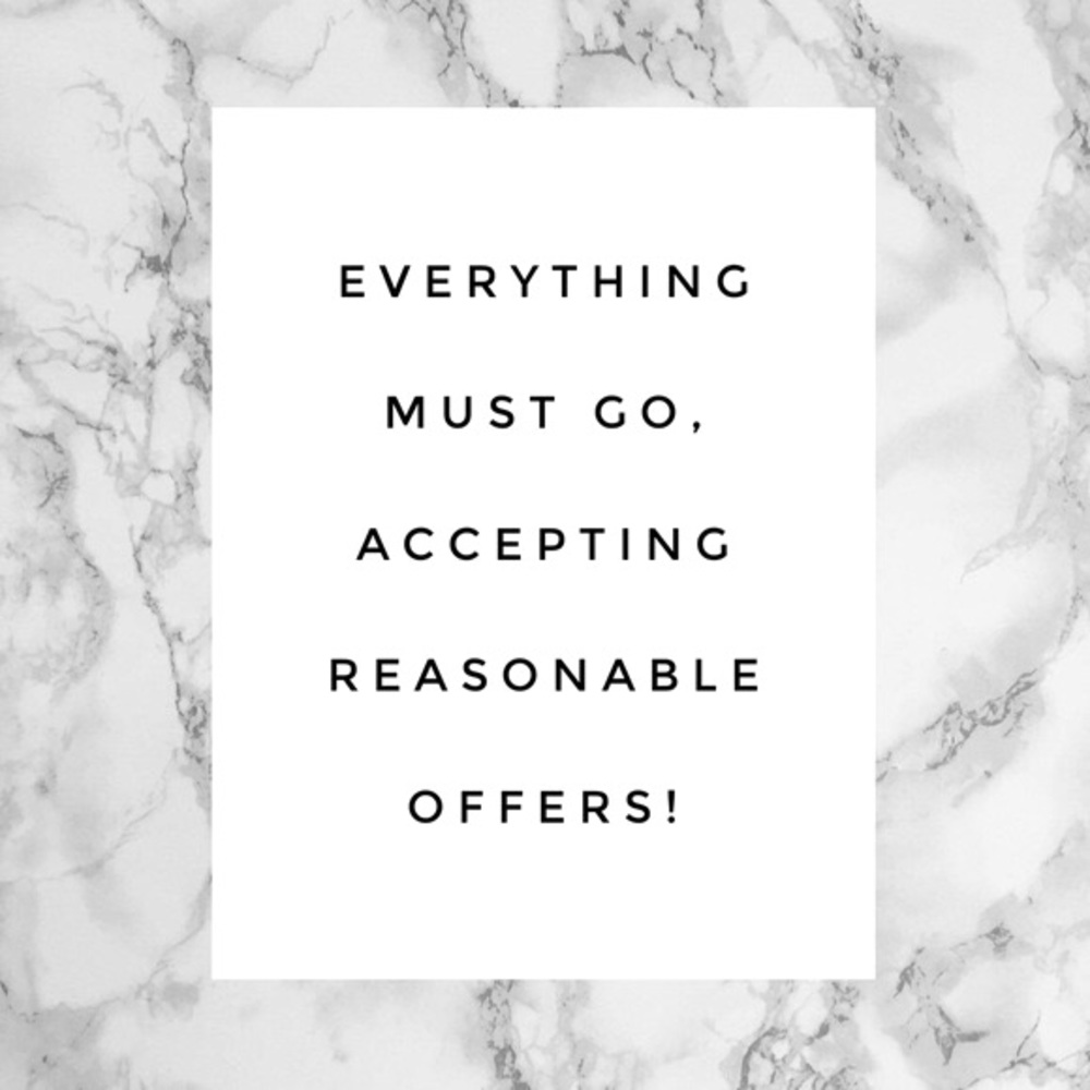 💕 Don’t be afraid to ask! I love offers!💕